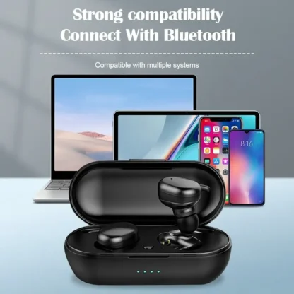 Fones Bluetooth 5.0 Sem Fio para Esportes e Jogos - Image 4