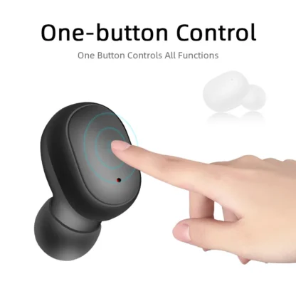 Fones de Ouvido TWS Bluetooth sem Fio com Microfone - Image 5