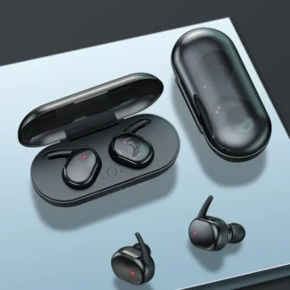 Fones Bluetooth 5.0 Sem Fio para Esportes e Jogos