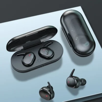 Fones Bluetooth 5.0 Sem Fio para Esportes e Jogos