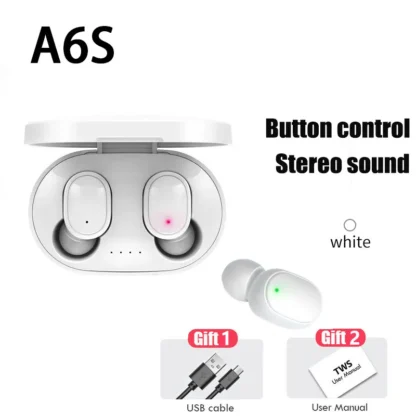 Fones de Ouvido TWS Bluetooth sem Fio com Microfone - Image 8