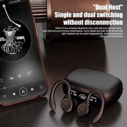 Fone de Ouvido TWS Bluetooth 5.3 Conforto Seguro - Image 7