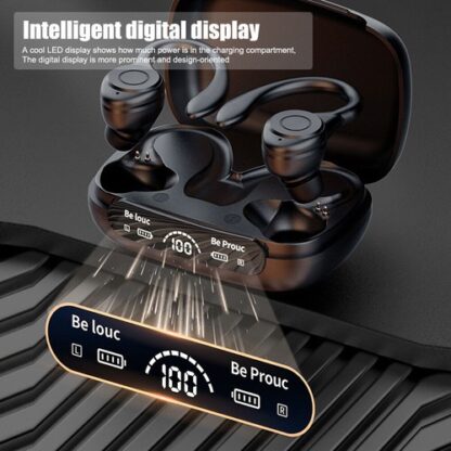 Fone de Ouvido TWS Bluetooth 5.3 Conforto Seguro - Image 8