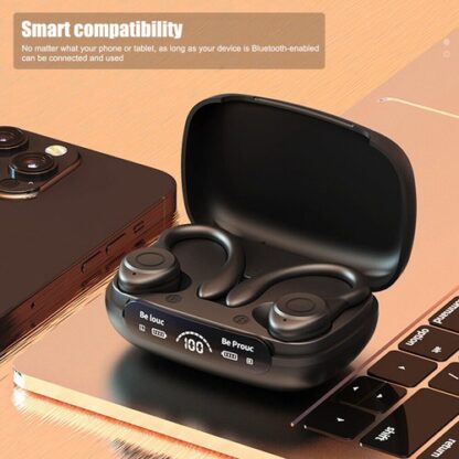 Fone de Ouvido TWS Bluetooth 5.3 Conforto Seguro - Image 10