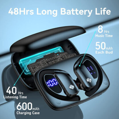 Fones de Ouvido Bluetooth 5.0 TWS com Display LED - Image 4