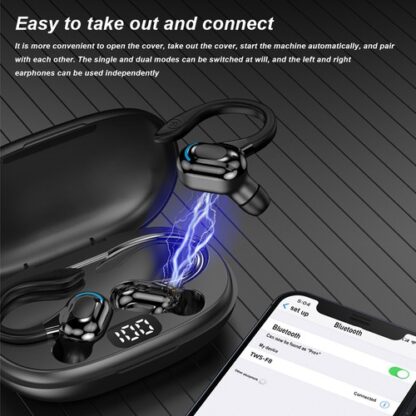 Fones de Ouvido Sem Fio Bluetooth 5.0 Premium - Image 9